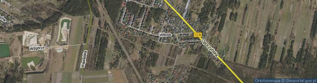 Zdjęcie satelitarne Peryferyjna ul.